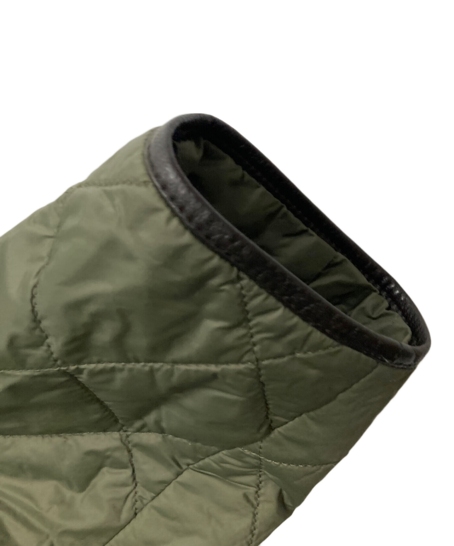 中古・古着通販】dunhill (ダンヒル) 襟レザーキルティングテーラード