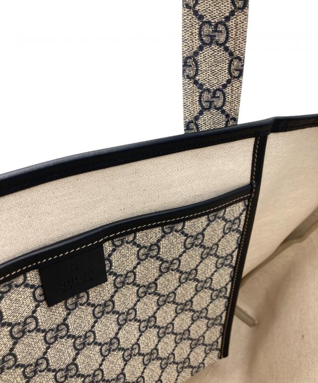 中古・古着通販】GUCCI (グッチ) GGスプリーム シェリーライン トート