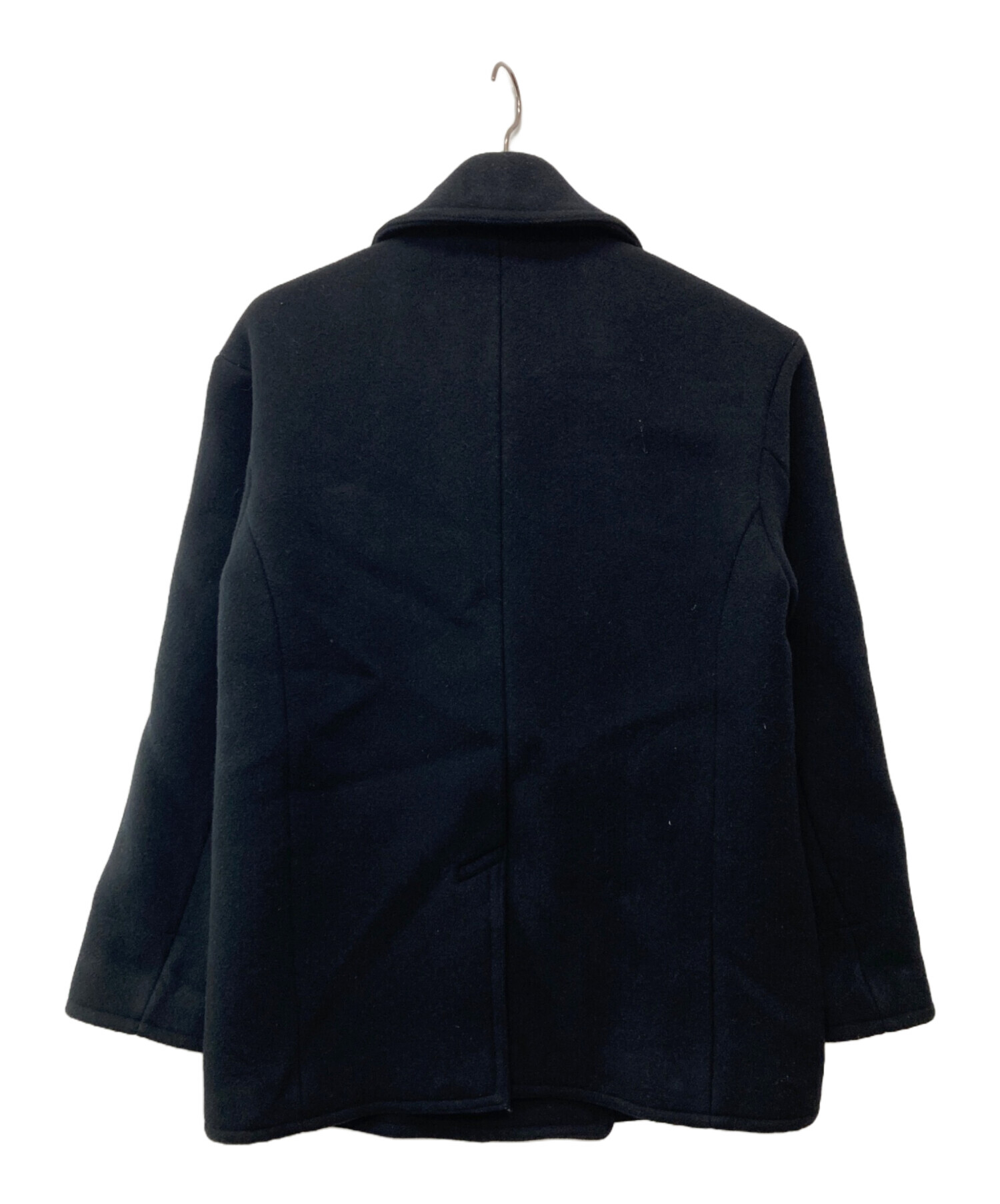 中古・古着通販】LENO (リノ) Pコート ブラック サイズ:1｜ブランド 