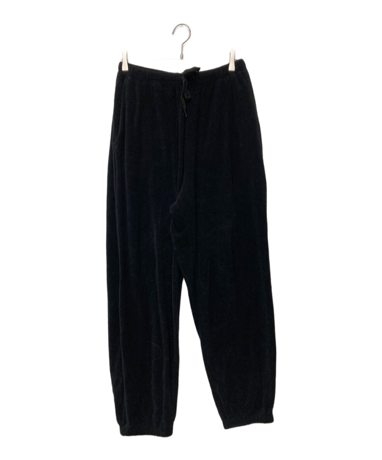 中古・古着通販】COMOLI (コモリ) パイル パンツ ブラック サイズ:2