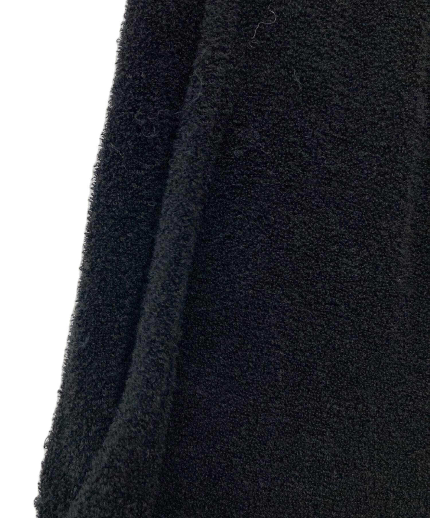 中古・古着通販】COMOLI (コモリ) パイル パンツ ブラック サイズ:2