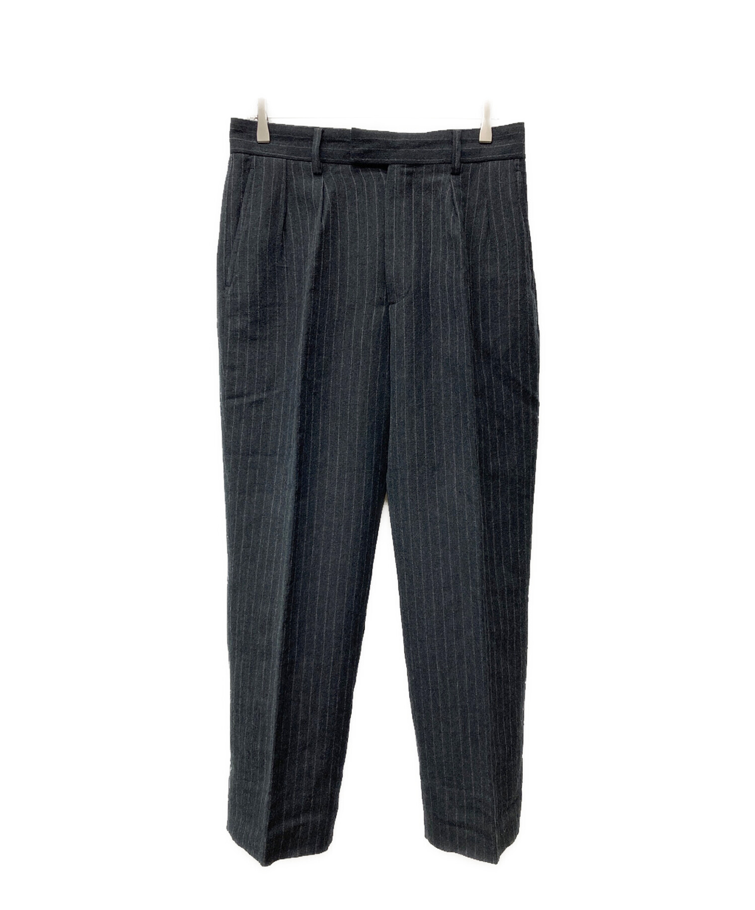 中古・古着通販】A.PRESSE (アプレッセ) Wide Tapered Trousers グレー