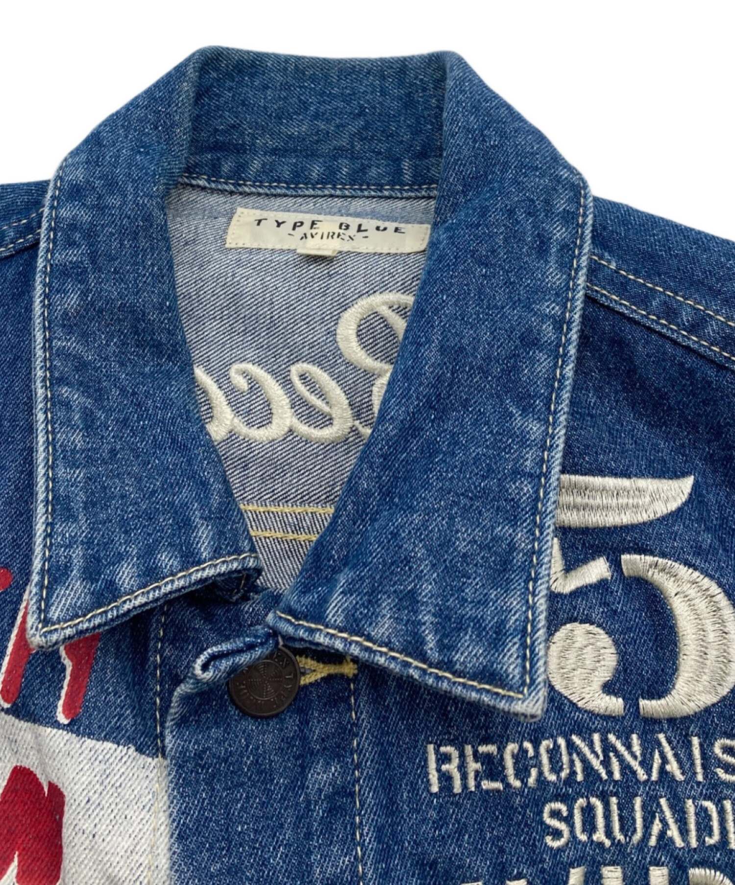 中古・古着通販】AVIREX (アヴィレックス) TYPE BLUE DENIM JACKET