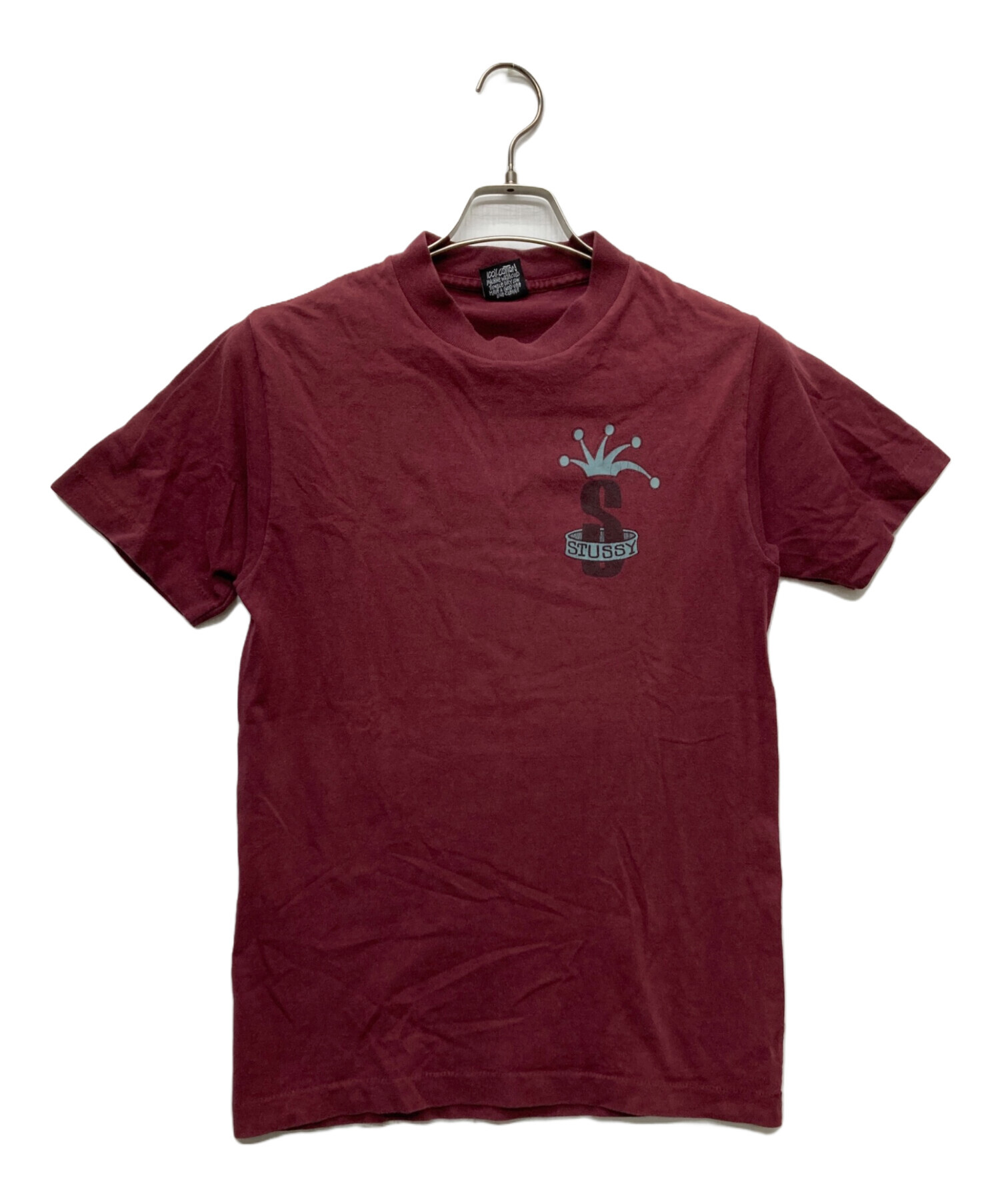 Sサイズ【スチューシー 】 中古・古着通販】stussy (ステューシー) S Logo Crown Print TEE