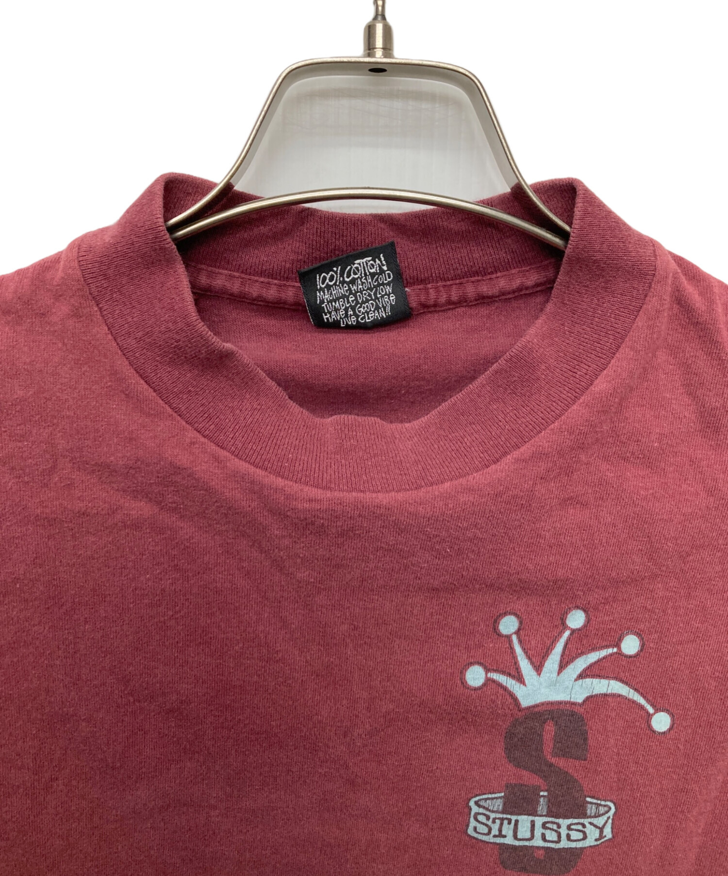 中古・古着通販】stussy (ステューシー) S Logo Crown Print TEE