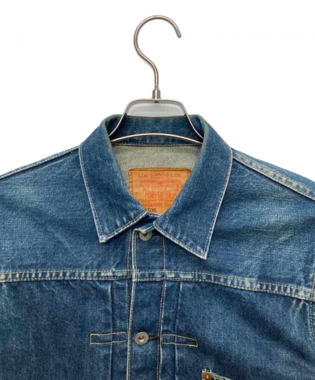 【BIG E】Levi's 506xx size 38 濃紺 日本製 LEVI'S 506XX BIG E デニムジャケット38 1st - メルカリ