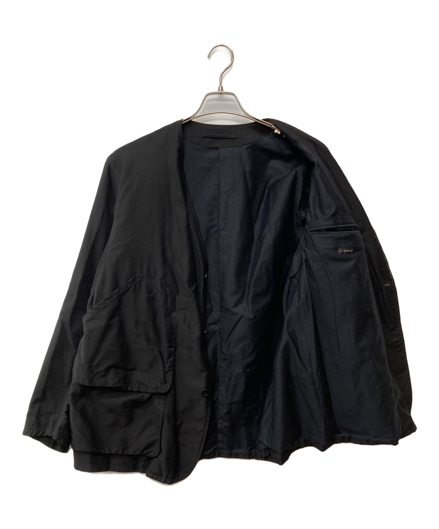 〈21SS〉COMOLI コモリ　コットンサテン ハンティングジャケット COMOLI “SS21 COLLECTION” -6th DELIVERY- | MAIDENS SHOP