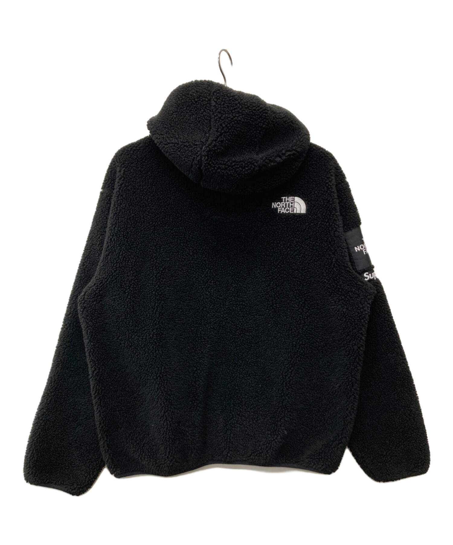 Supreme The North Face S Logo Fleece Jacket Black Supreme TNF S Logo Hooded Fleece Jacket黒