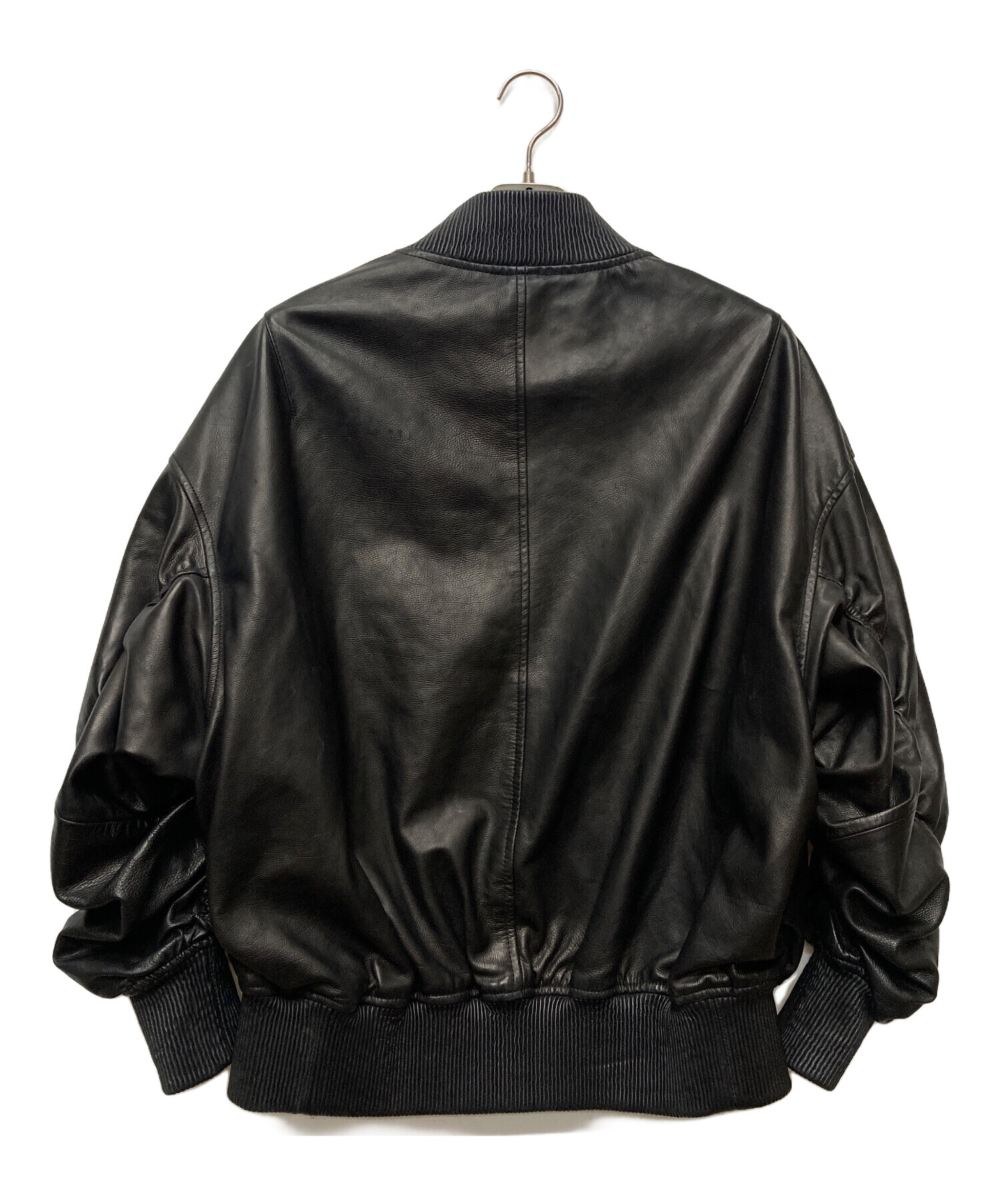 中古・古着通販】NotE (ノート) Ballon Bomber Jacket/2A-010 ブラック