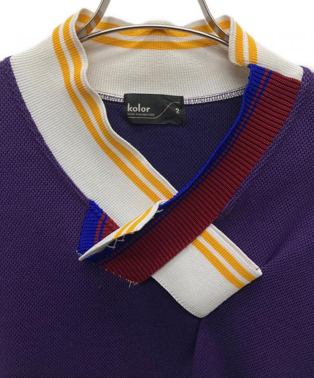 中古・古着通販】KOLOR (カラー) ビック鹿の子プルオーバー/23SCM