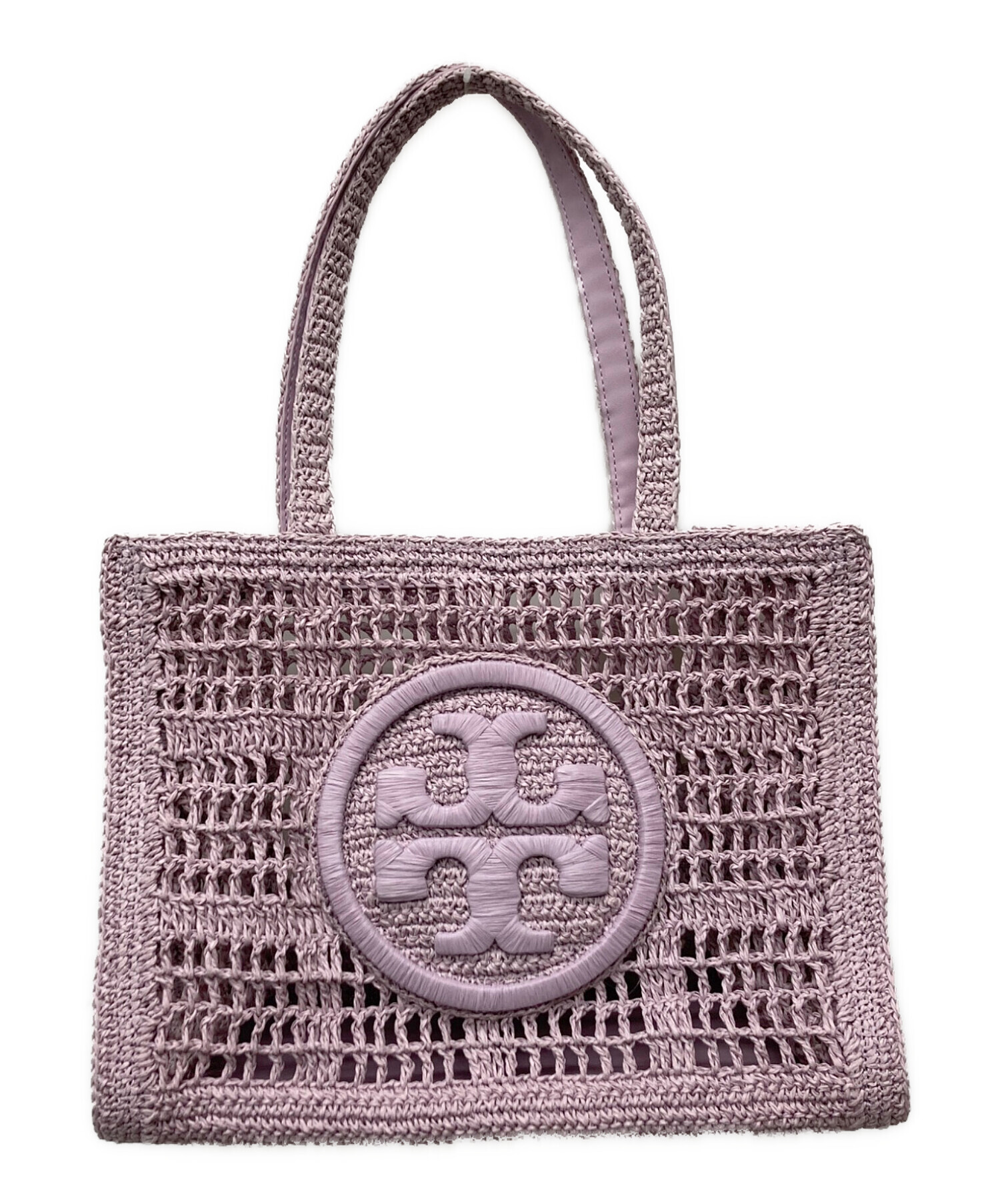 トリーパーチ　トートバック 中古・古着通販】TORY BURCH (トリーバーチ) エラハンドクロシェ