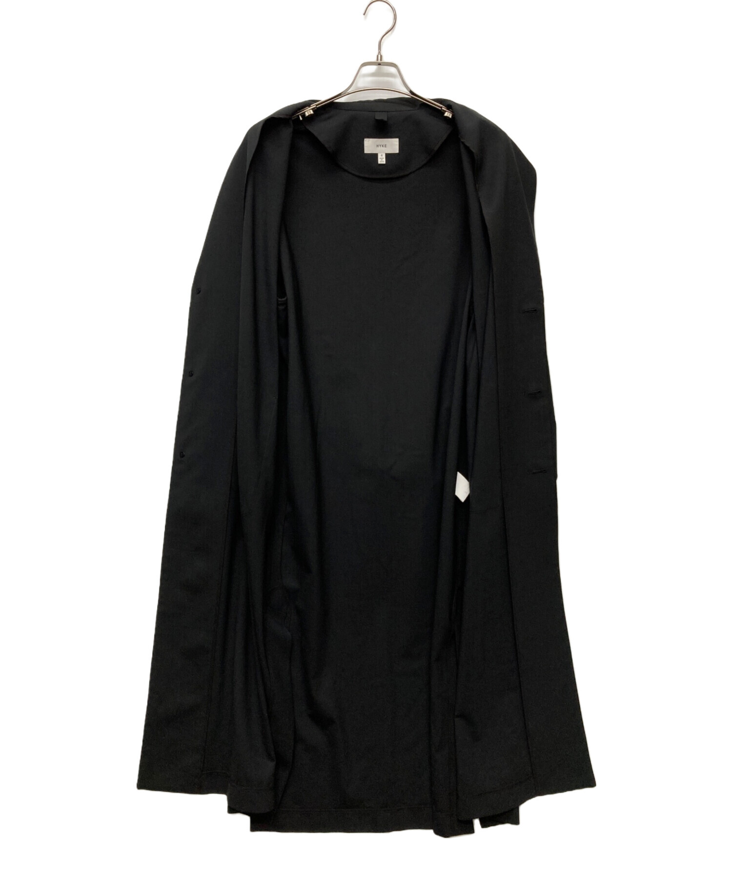 HYKE tropcal shop coat サイズ4 中古・古着通販】HYKE (ハイク) STRETCH TROPICAL SHOP COAT/211-17284