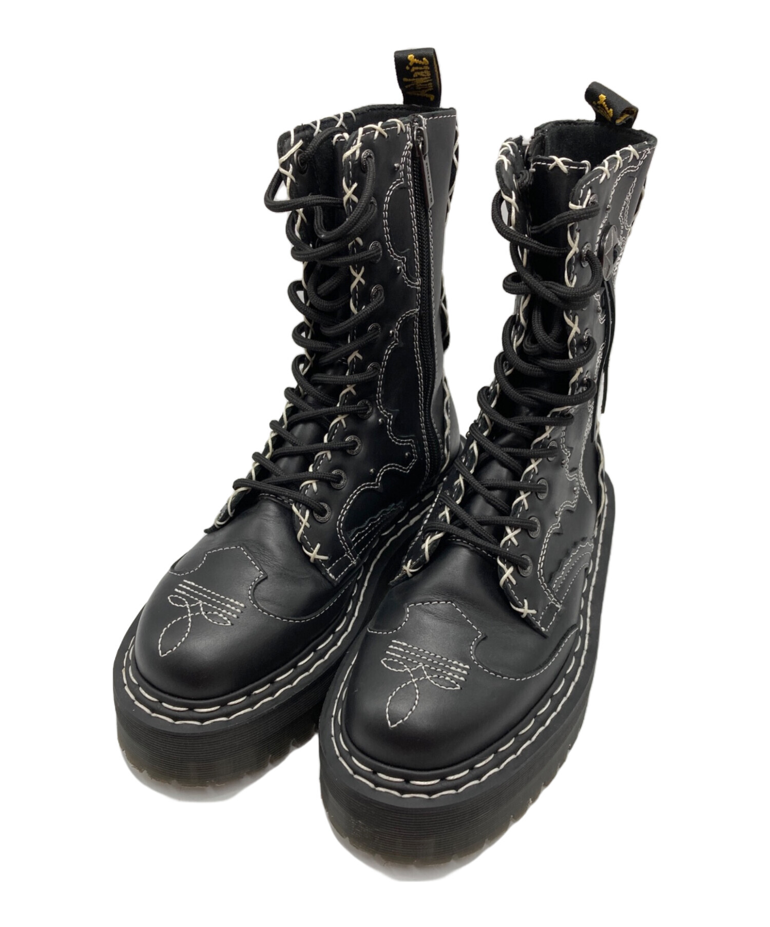 dr martens jadon 10ホール　UK5 中古・古着通販】Dr.Martens (ドクターマーチン) JADON HI ゴシック