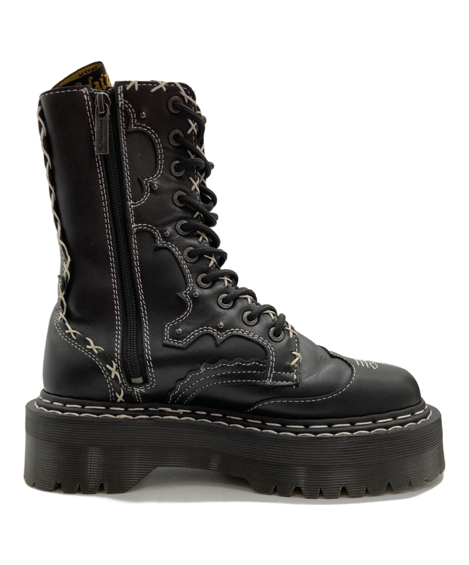 dr martens jadon 10ホール　UK5 中古・古着通販】Dr.Martens (ドクターマーチン) JADON HI ゴシック