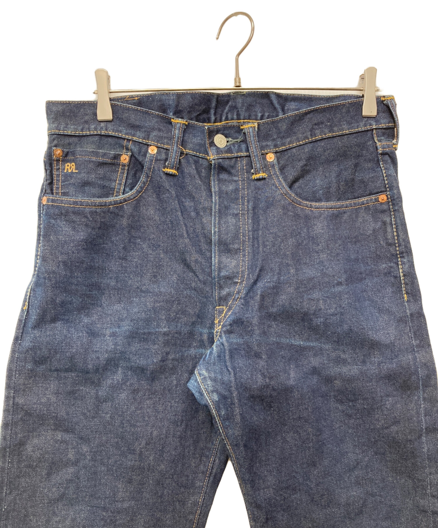 タグ付き RRL STRAIGHT LEG JAPAN WOVENダメージデニム タグ付き RRL
