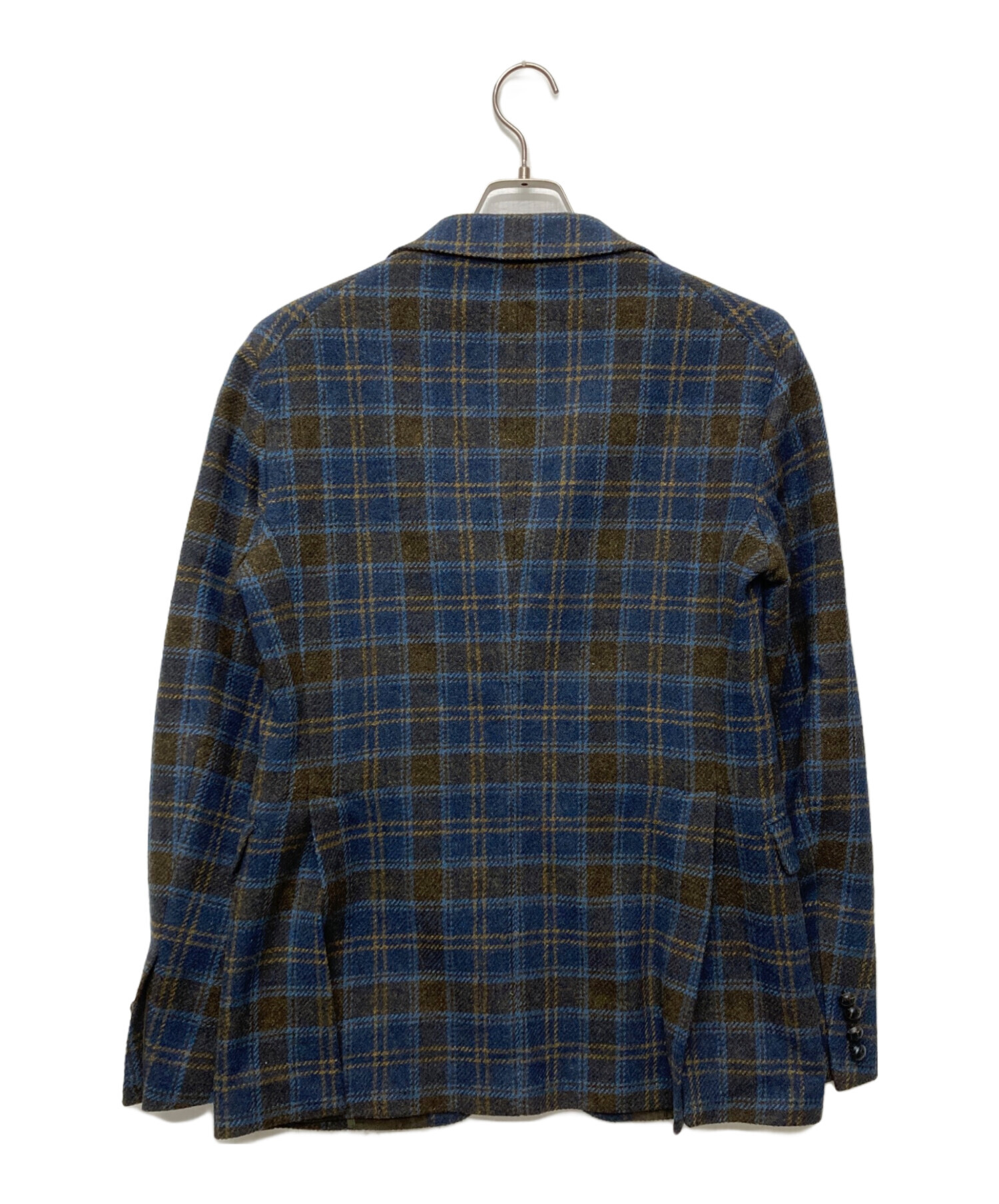 中古・古着通販】TAGLIATORE (タリアトーレ) チェックウールテーラード