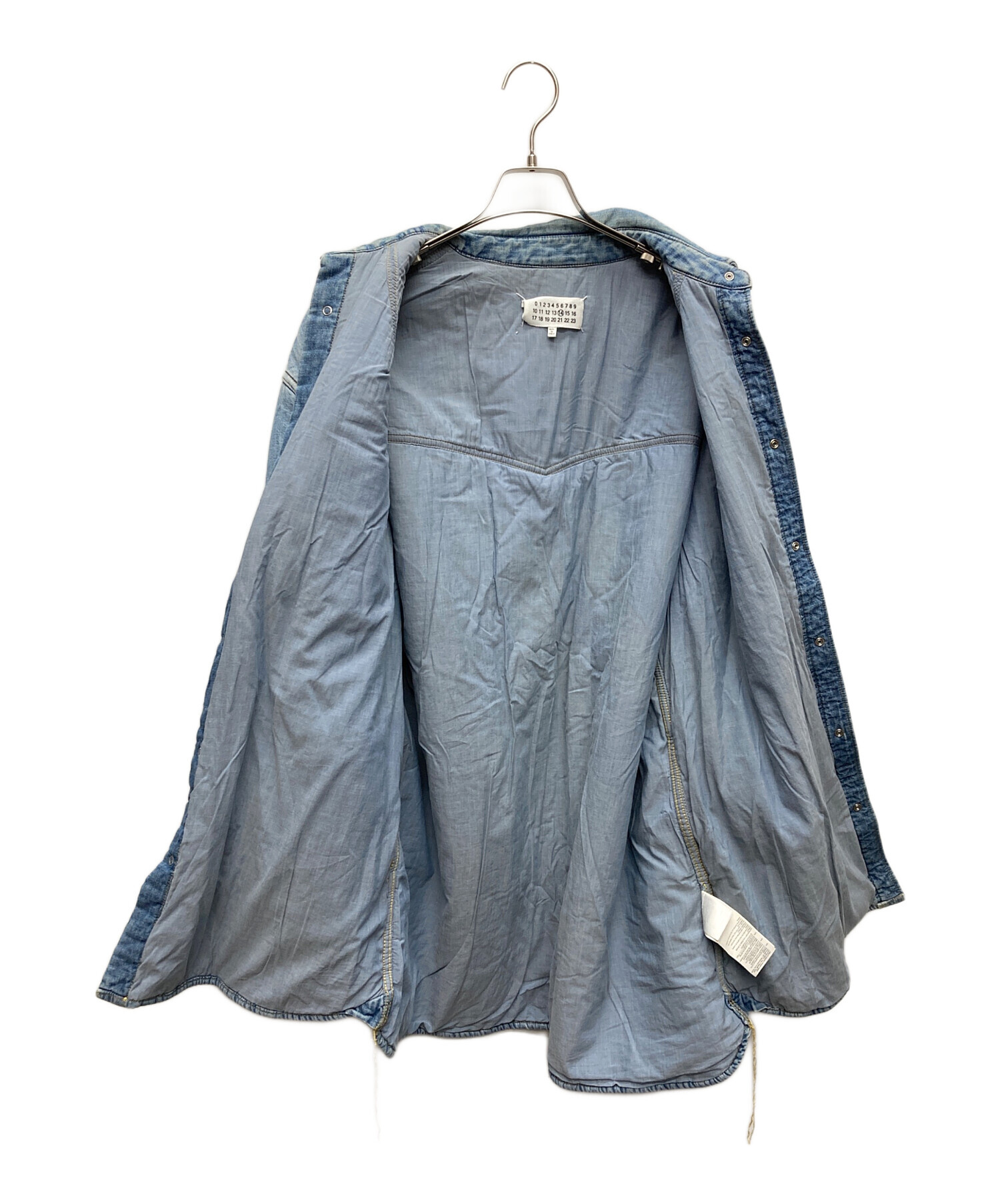 メゾン マルジェラ パデッドシャツ ダウン オーバーサイズ メゾン マルジェラ パデッドシャツ ダウン オーバーサイズ メゾン