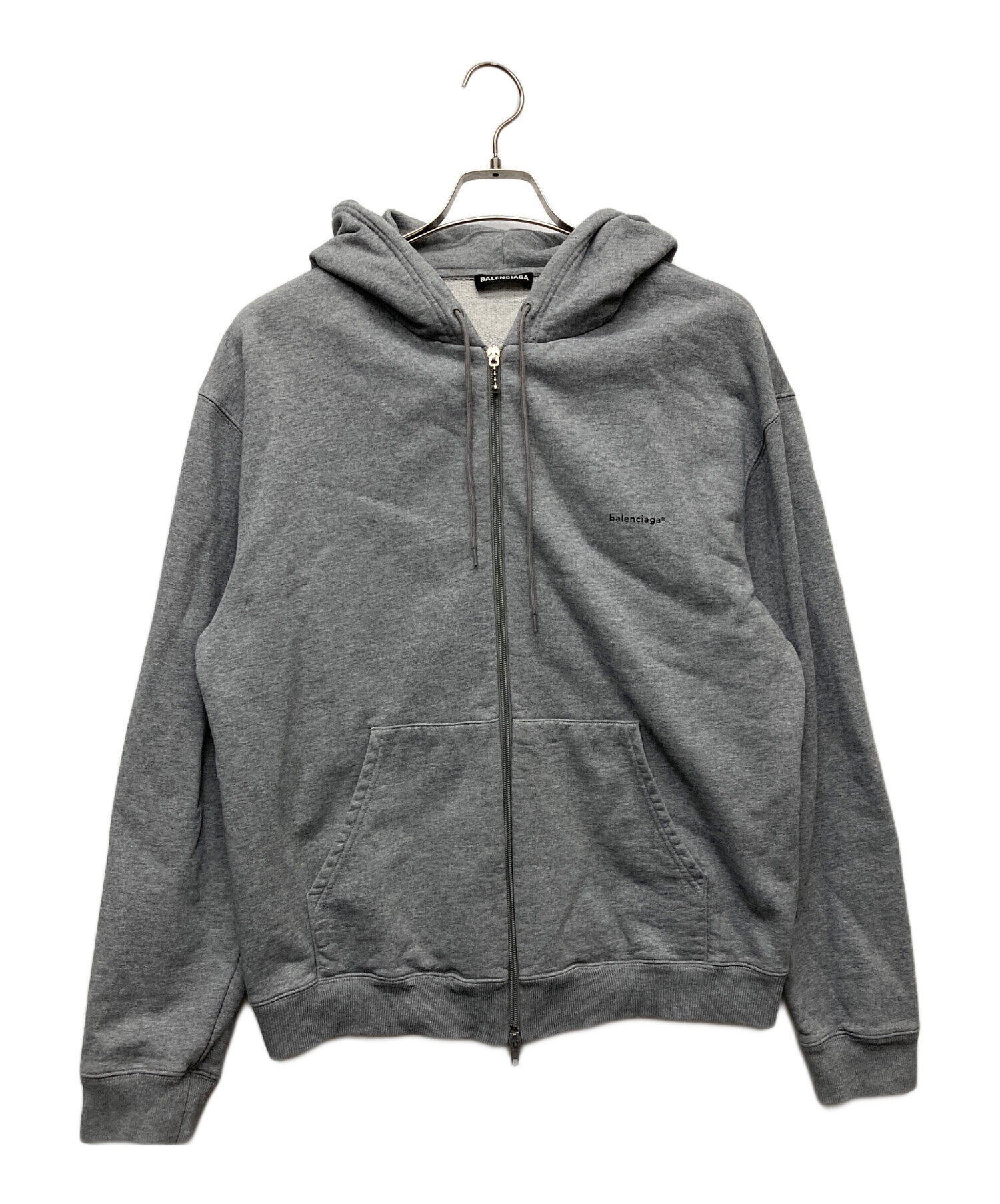 中古・古着通販】BALENCIAGA (バレンシアガ) 18SS ロゴプリントジップ