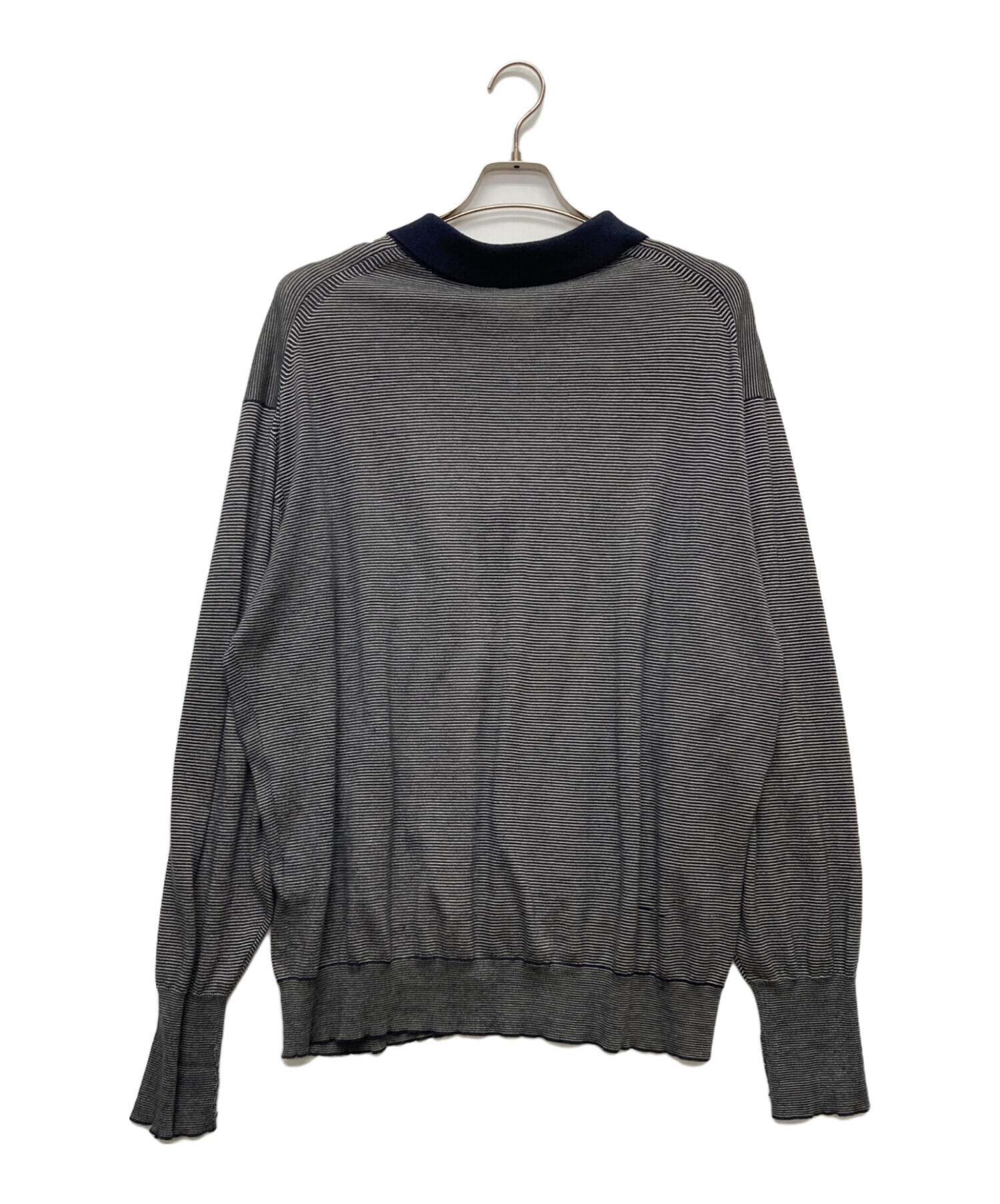 中古・古着通販】A.PRESSE (アプレッセ) High Gauge L/S Striped Polo