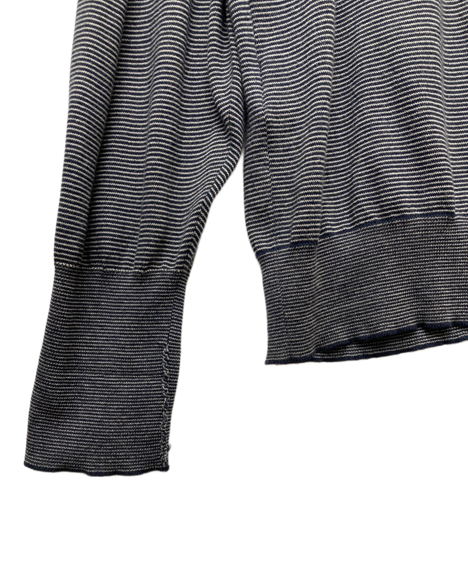 中古・古着通販】A.PRESSE (アプレッセ) High Gauge L/S Striped Polo