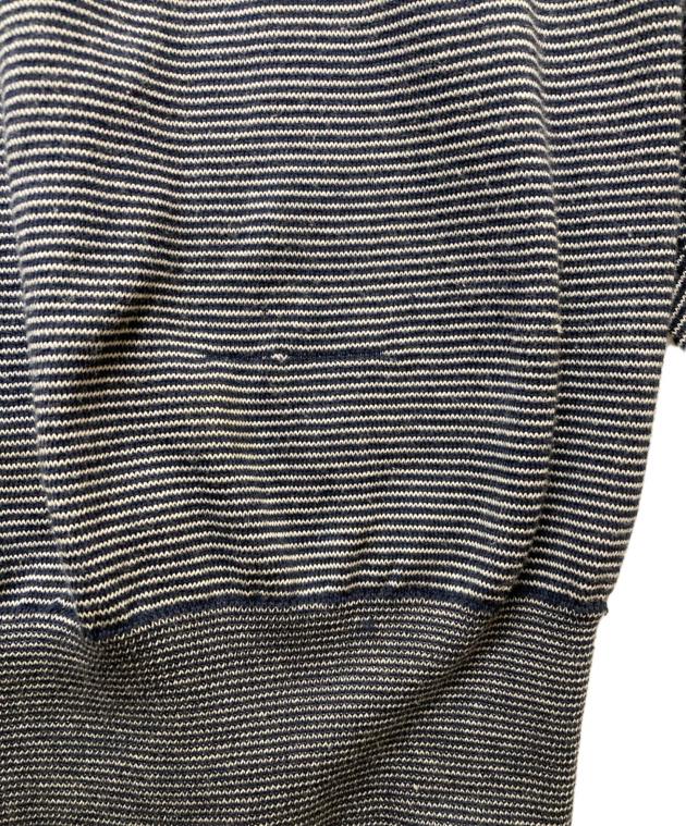 中古・古着通販】A.PRESSE (アプレッセ) High Gauge L/S Striped Polo