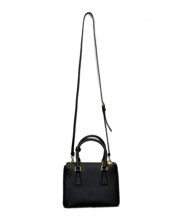中古・古着通販】PRADA (プラダ) ガレリア サフィアーノレザー ミニ