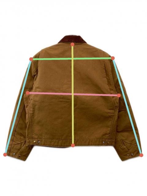中古・古着通販】CarHartt (カーハート) 90S デトロイトジャケット