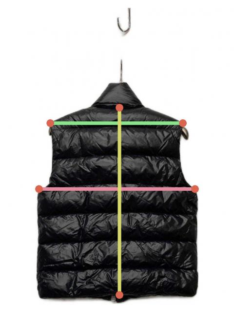 中古・古着通販】MONCLER (モンクレール) ダウンベスト/TIBET/Z6H0839