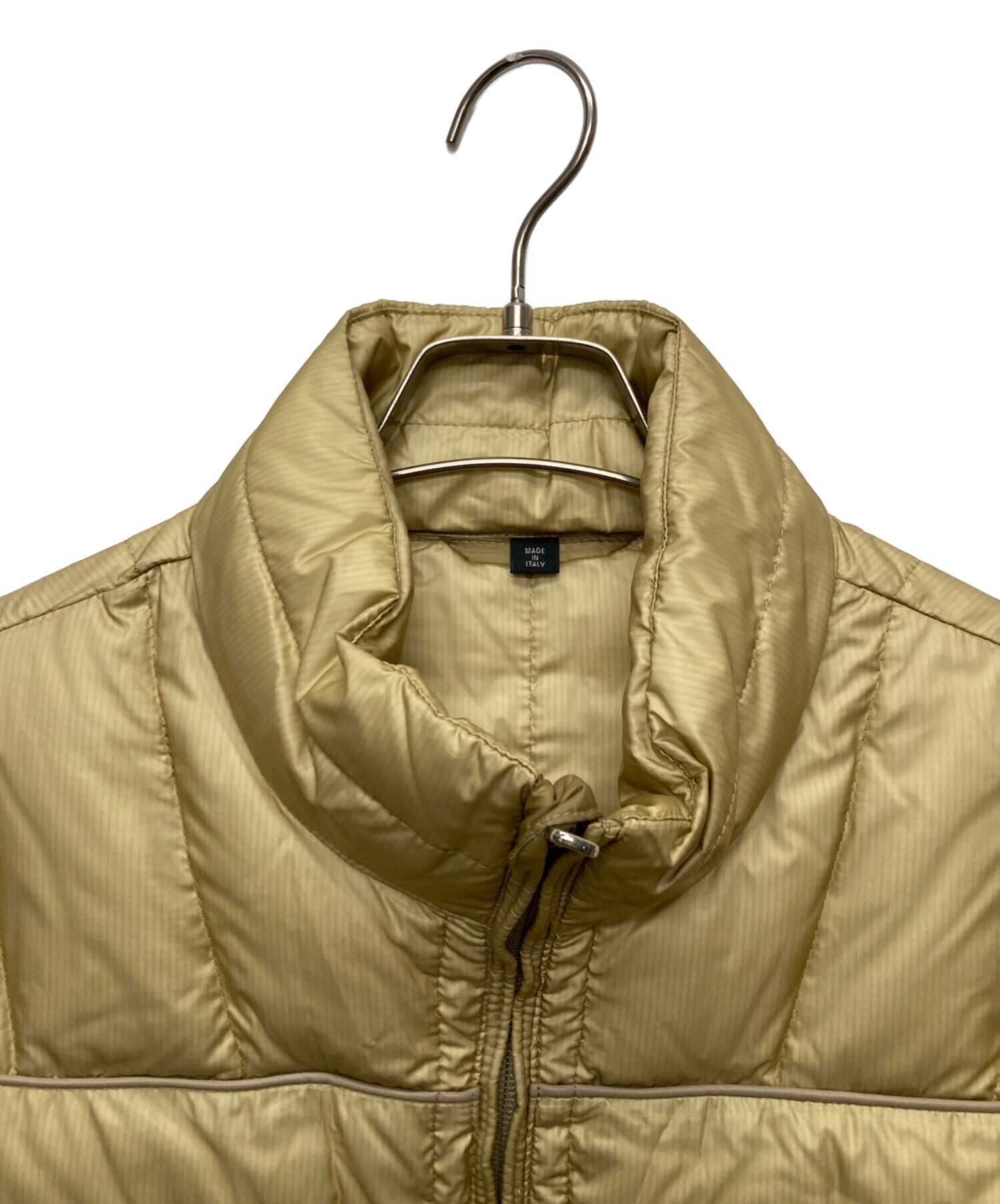 中古・古着通販】dunhill (ダンヒル) ダウンベスト イエロー サイズ:L 