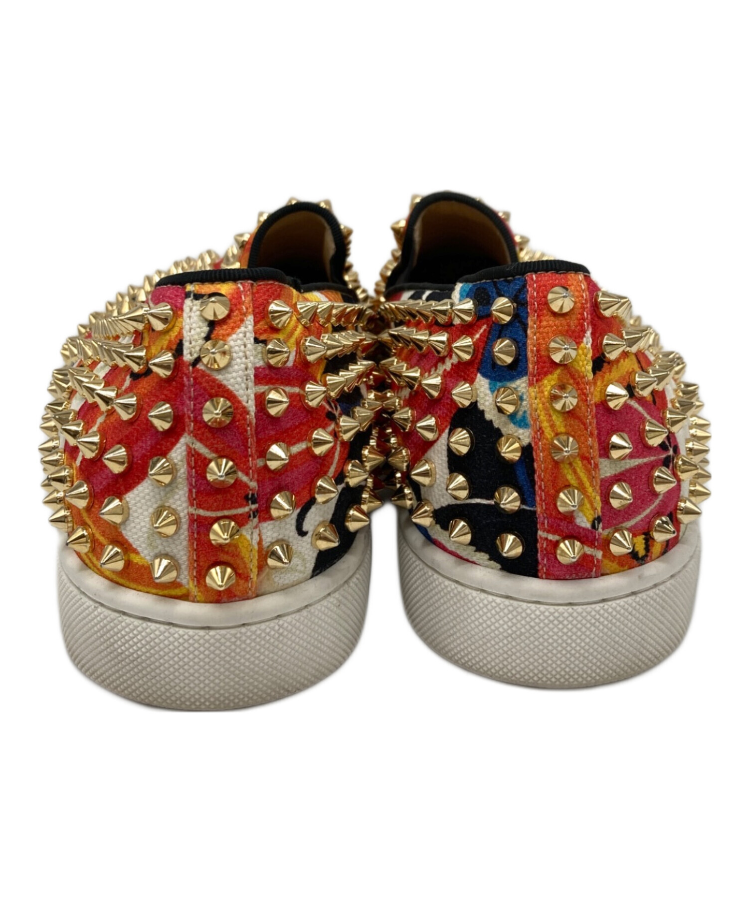 Christian Louboutin クリスチャンルブタン 蛇革　スタッズ 中古・古着通販】Christian Louboutin (クリスチャン・ルブタン