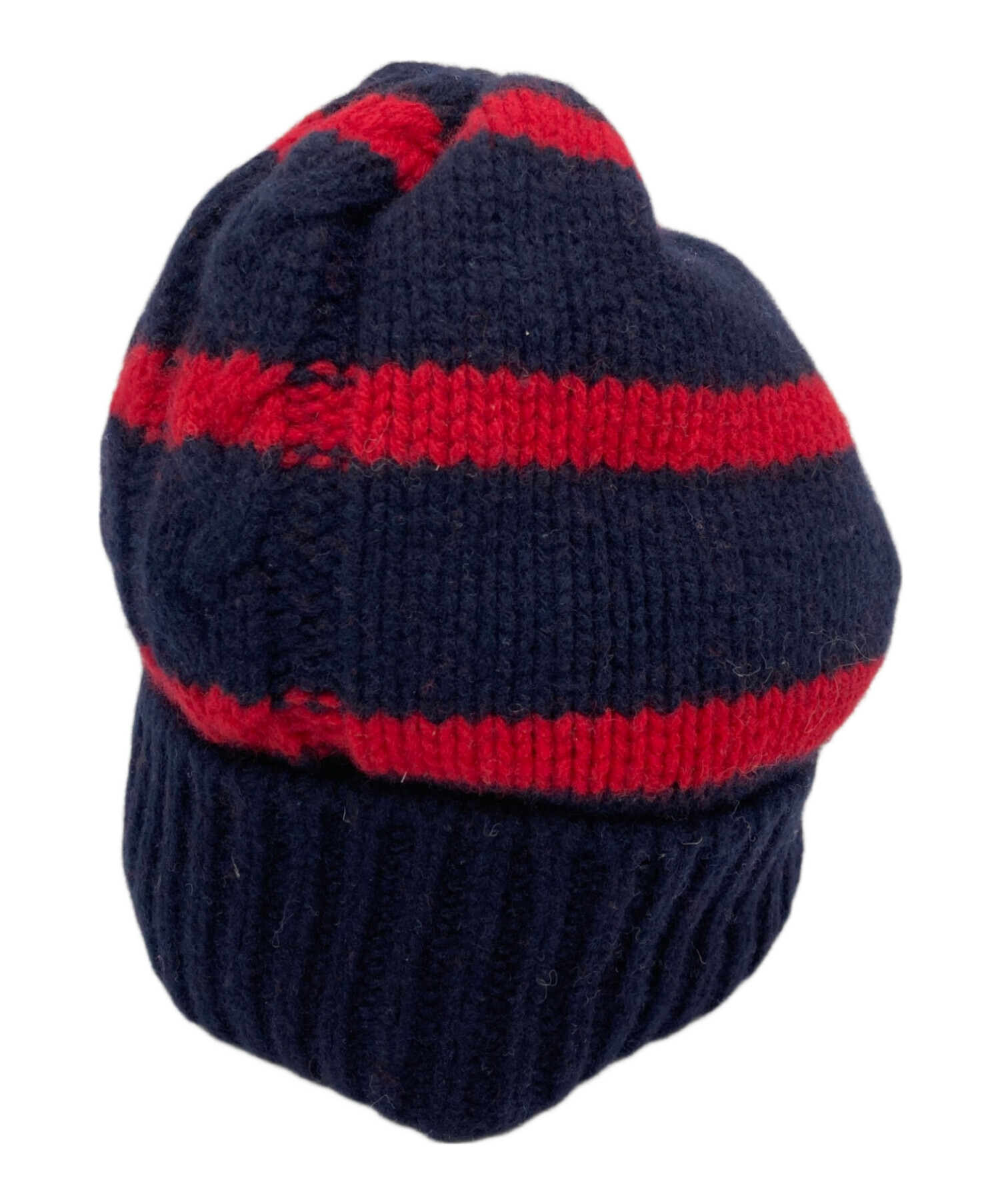 中古・古着通販】MONCLER (モンクレール) BERRETTO ニット帽 ネイビー