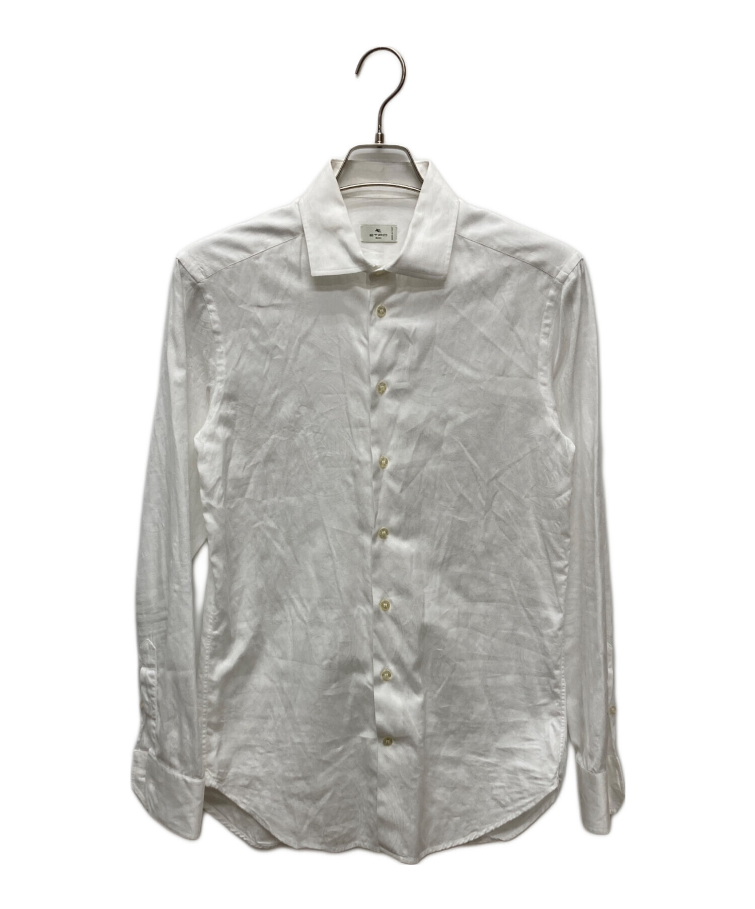 中古・古着通販】ETRO (エトロ) ペイズリー柄シャツ/1K499 ホワイト