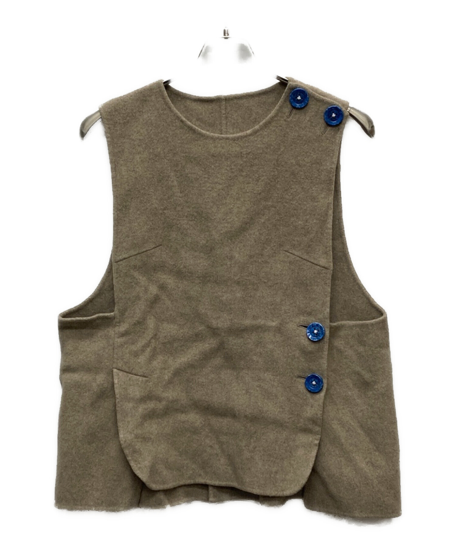 中古・古着通販】ENFOLD (エンフォルド) ウールリバー ベスト/300EA230