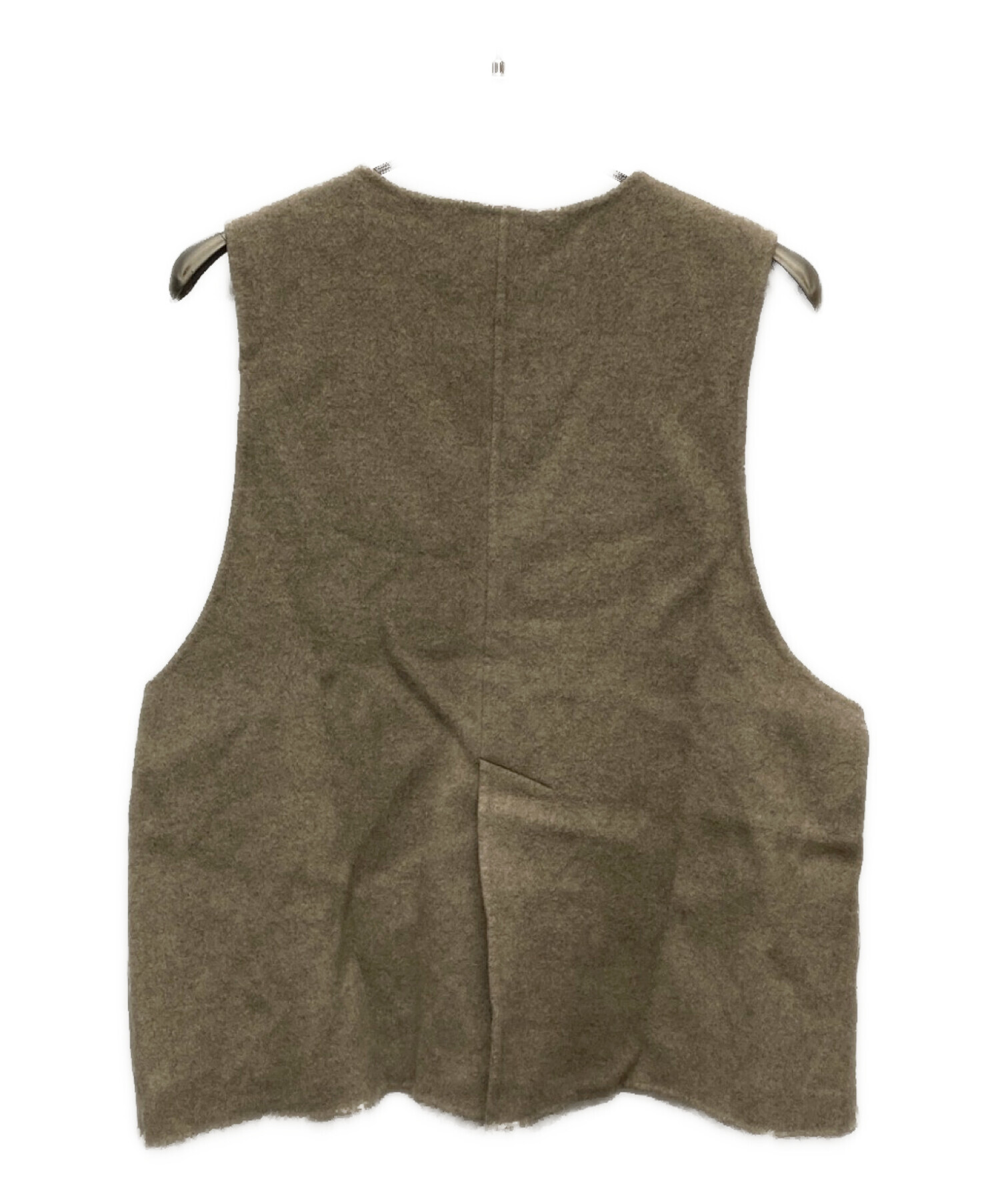 よ*ん様 ENFOLD エンフォルド✨ウールリバーベスト 中古・古着通販】ENFOLD (エンフォルド) ウールリバー ベスト/300EA230