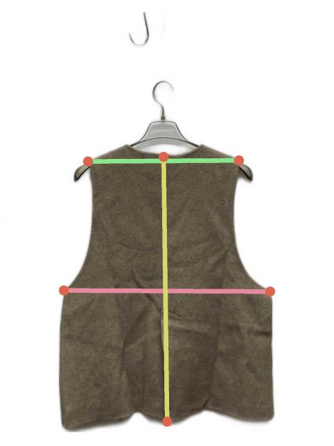 中古・古着通販】ENFOLD (エンフォルド) ウールリバー ベスト/300EA230