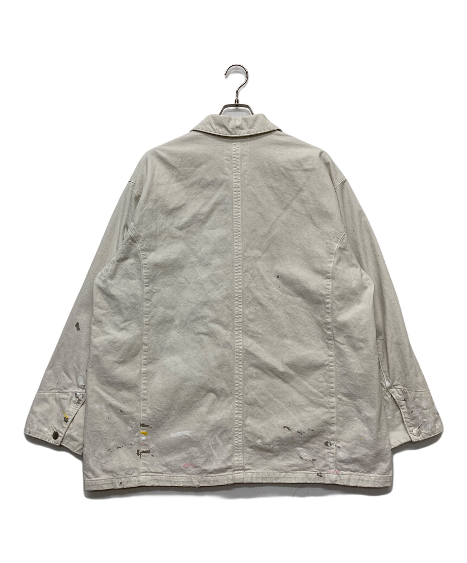 中古・古着通販】ANCELLM (アンセルム) DENIM COVERALL グレー サイズ