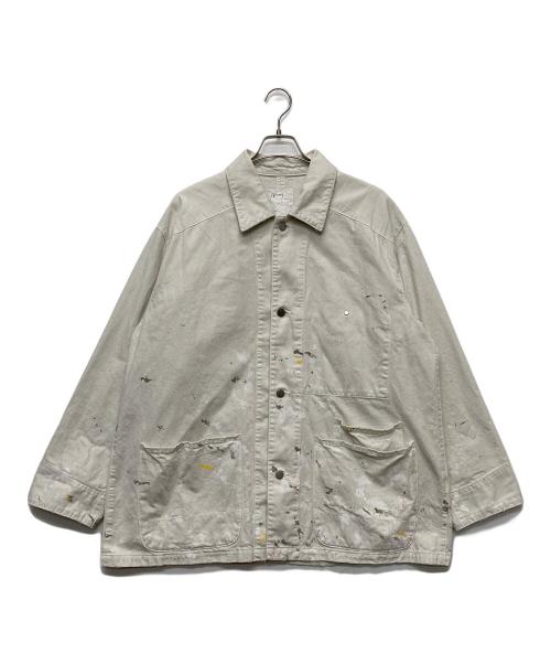 中古・古着通販】ANCELLM (アンセルム) DENIM COVERALL グレー サイズ