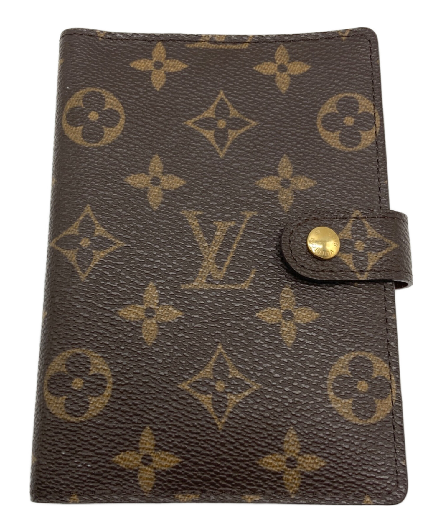 LOUIS VUITTON ルイヴィトン ダミエ 手帳カバー 中古 中古・古着通販】LOUIS VUITTON (ルイ ヴィトン) 手帳カバー ブラウン