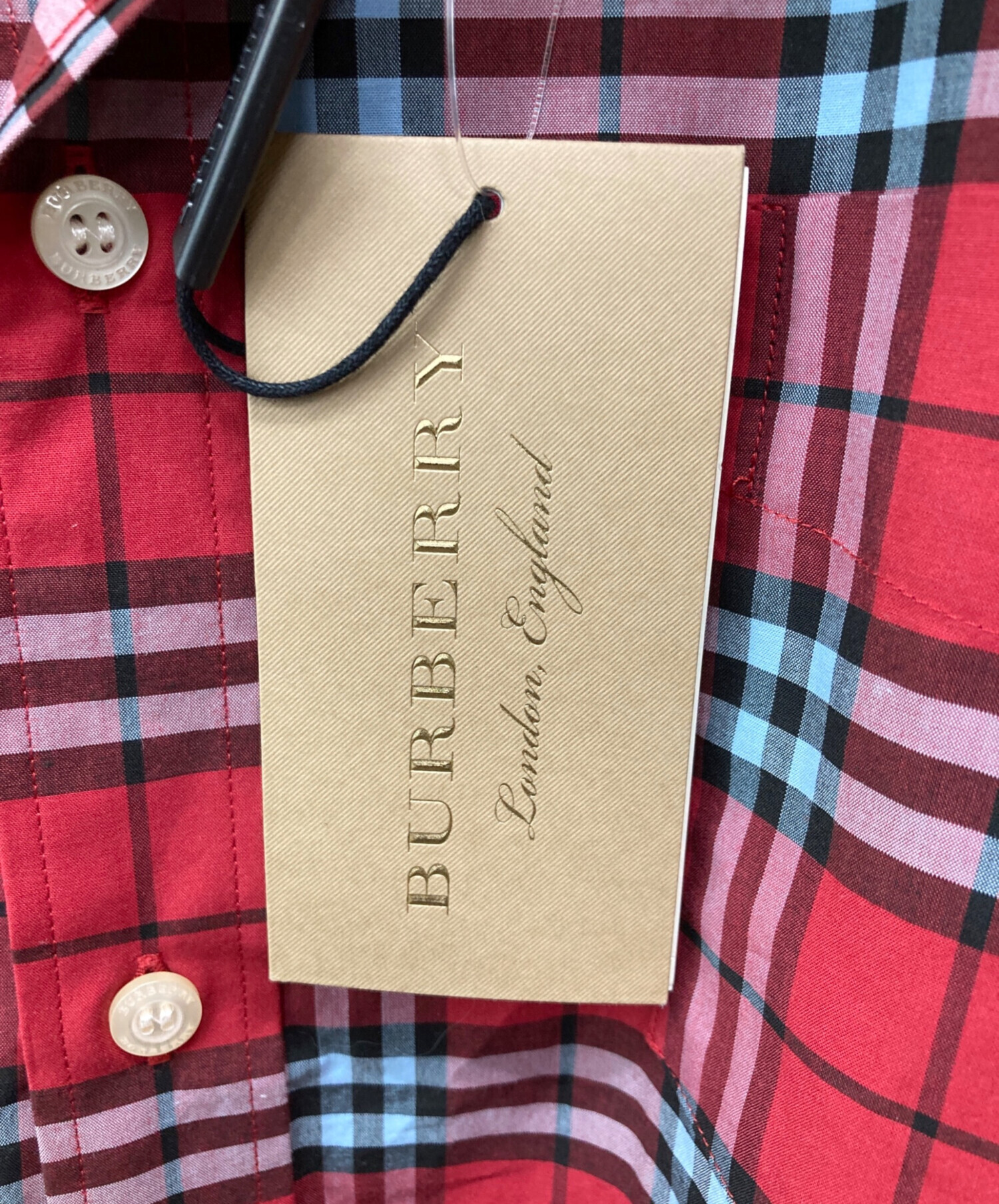 中古・古着通販】BURBERRY (バーバリー) タータンチェックシャツ