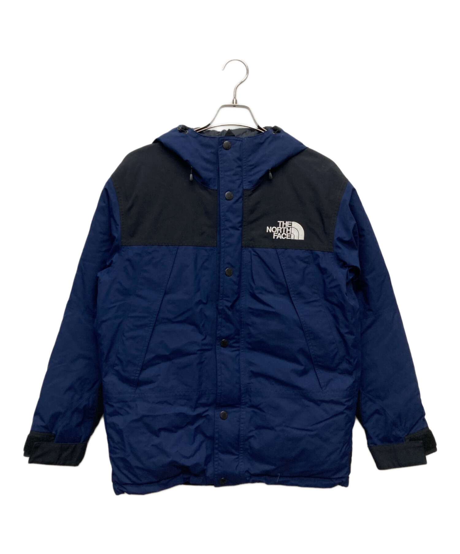 美品 ノースフェイス ダウン ND91737 M ブラック×ネイビー 中古・古着通販】THE NORTH FACE (ザ ノース フェイス) Mountain Down