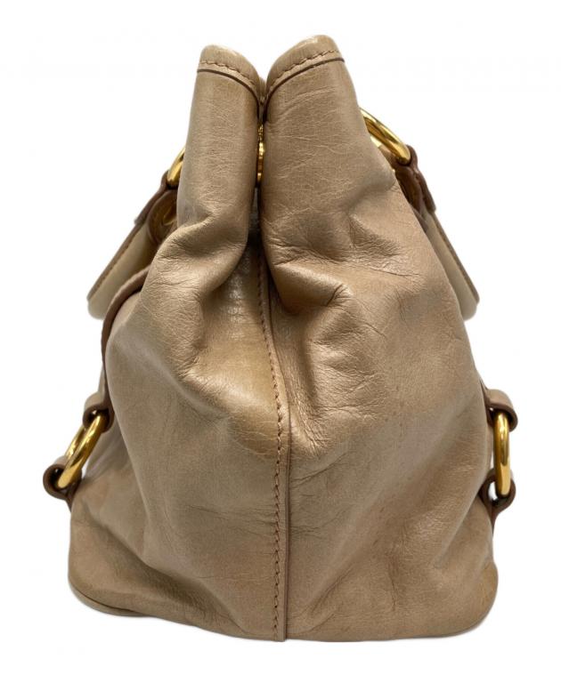 miumiu ミュウミュウ　ヴィッテロシャイン ハンドバックRN0685 miu miu（ミュウミュウ） ヴィッテロ シャイン ハンドバッグ