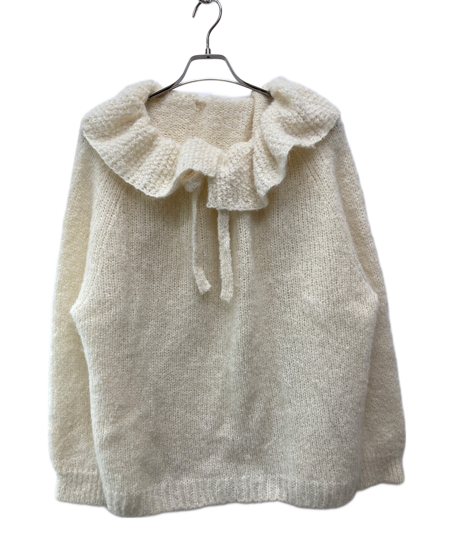 中古・古着通販】fofofofa (ー) HARVEST KNIT ホワイト サイズ:無し
