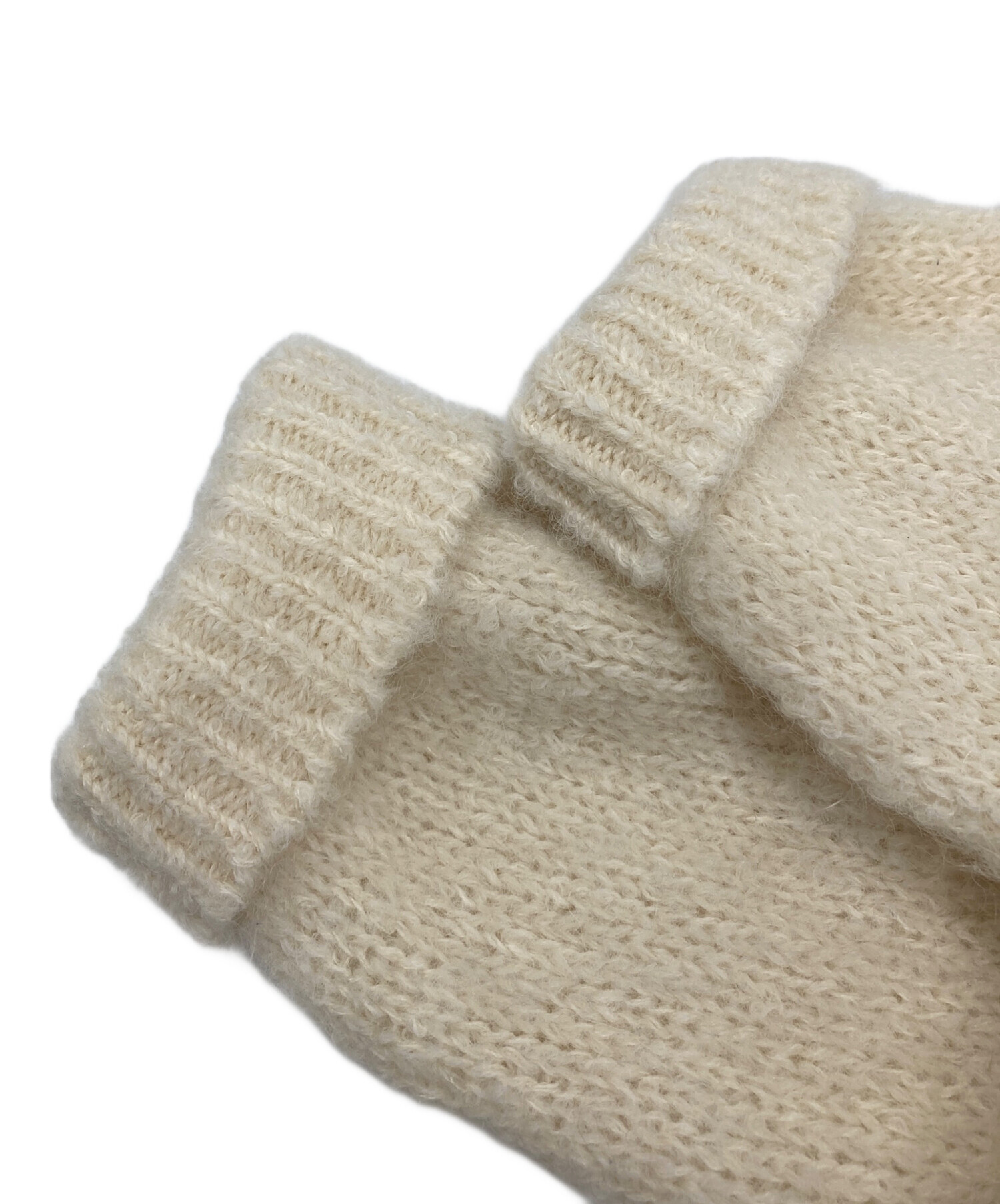 中古・古着通販】fofofofa (ー) HARVEST KNIT ホワイト サイズ:無し