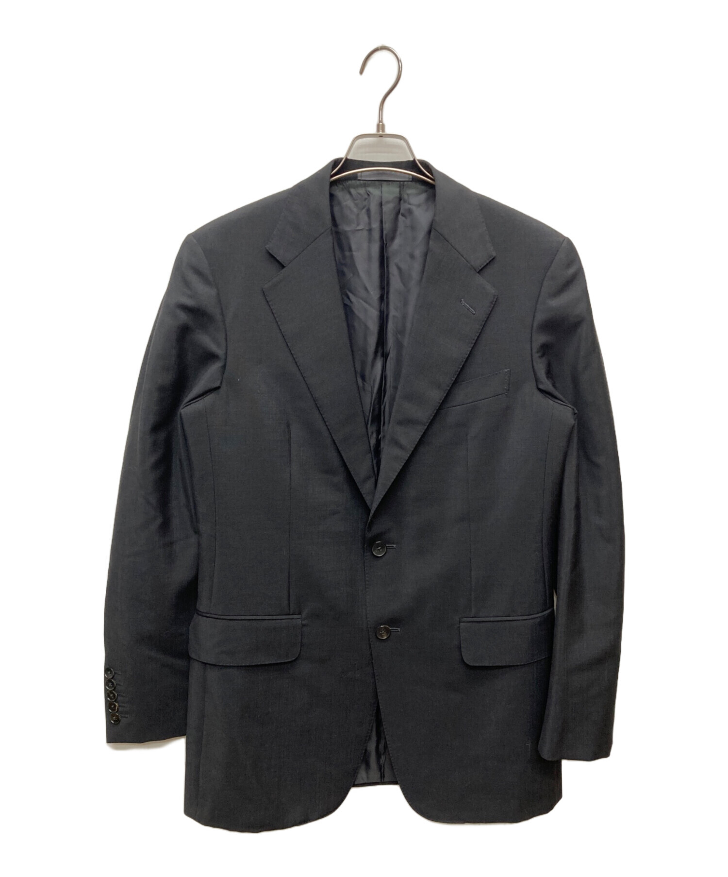 中古・古着通販】GUCCI (グッチ) 2Bジャケット ブラック サイズ:48