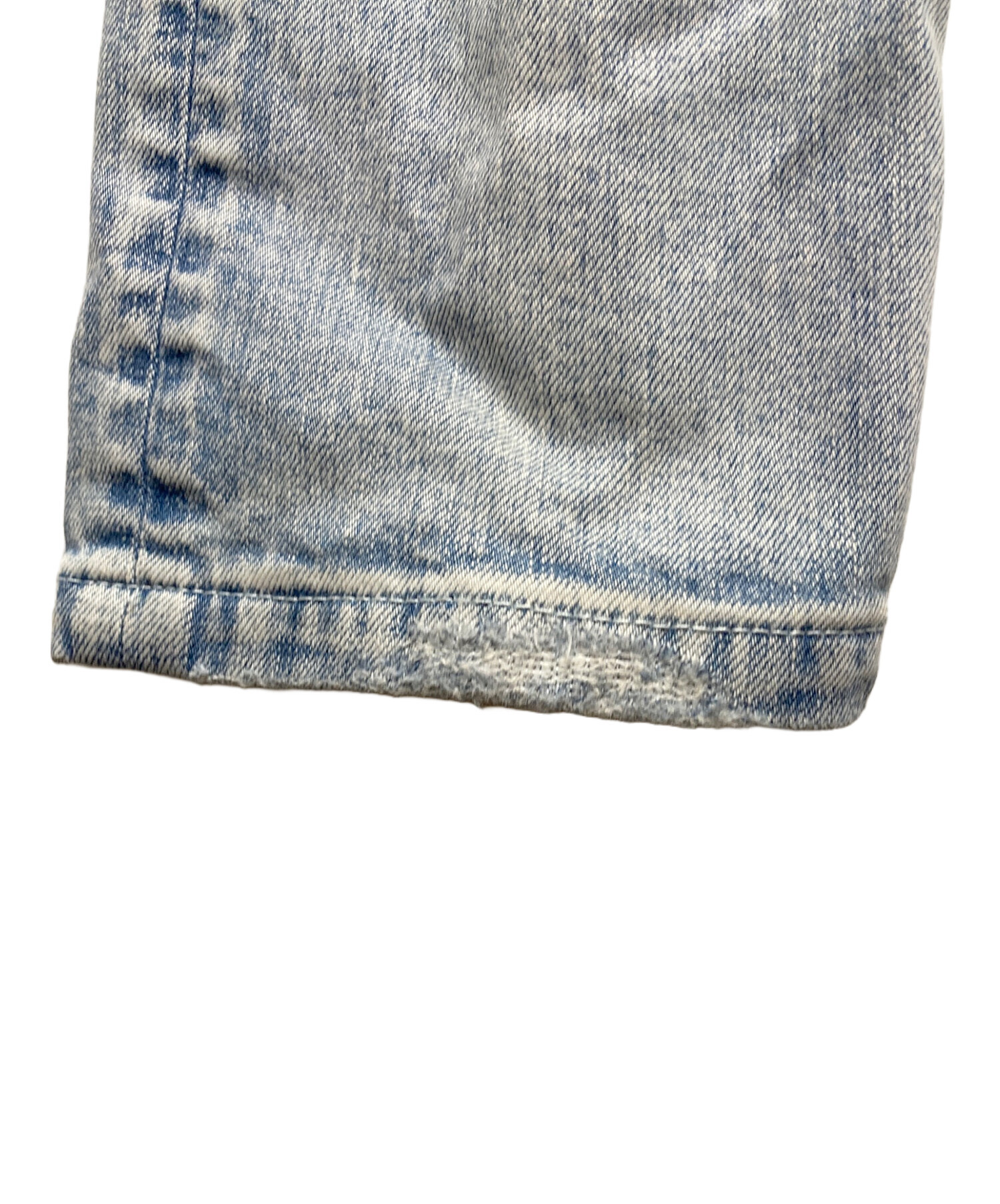 中古・古着通販】BALMAIN (バルマン) バイカーデニム ブルー サイズ