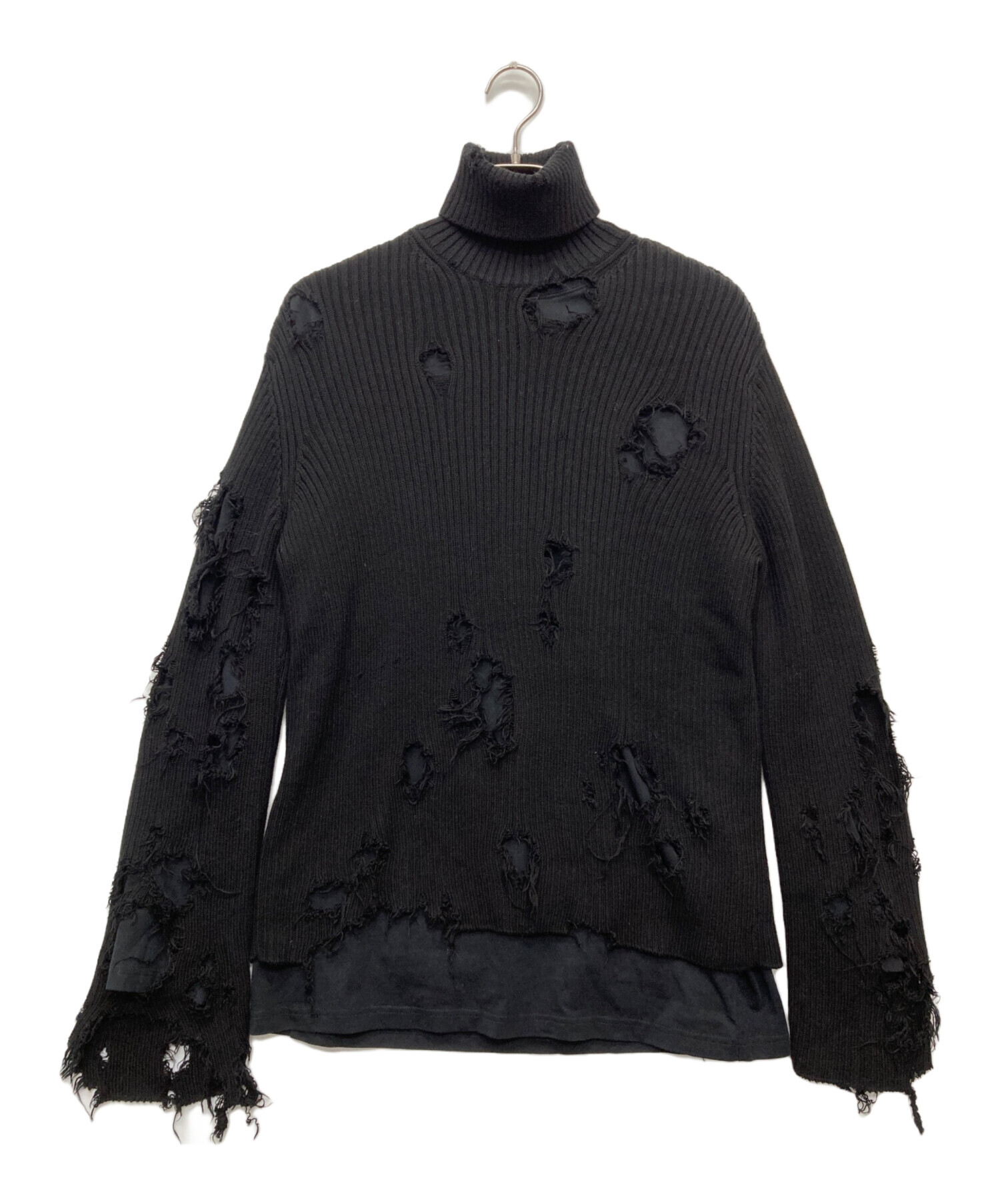 中古・古着通販】BALENCIAGA (バレンシアガ) デストロイ加工