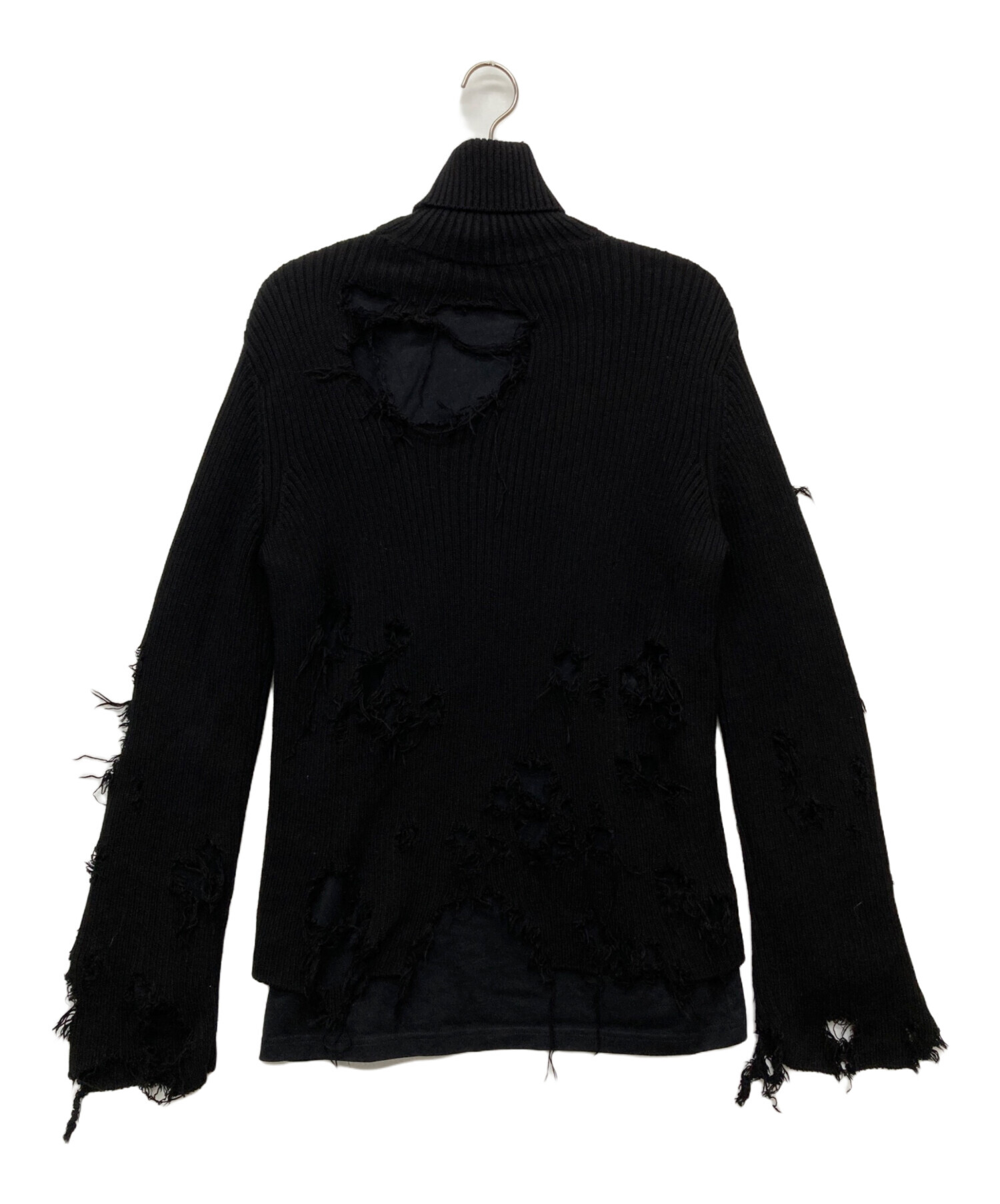 中古・古着通販】BALENCIAGA (バレンシアガ) デストロイ加工