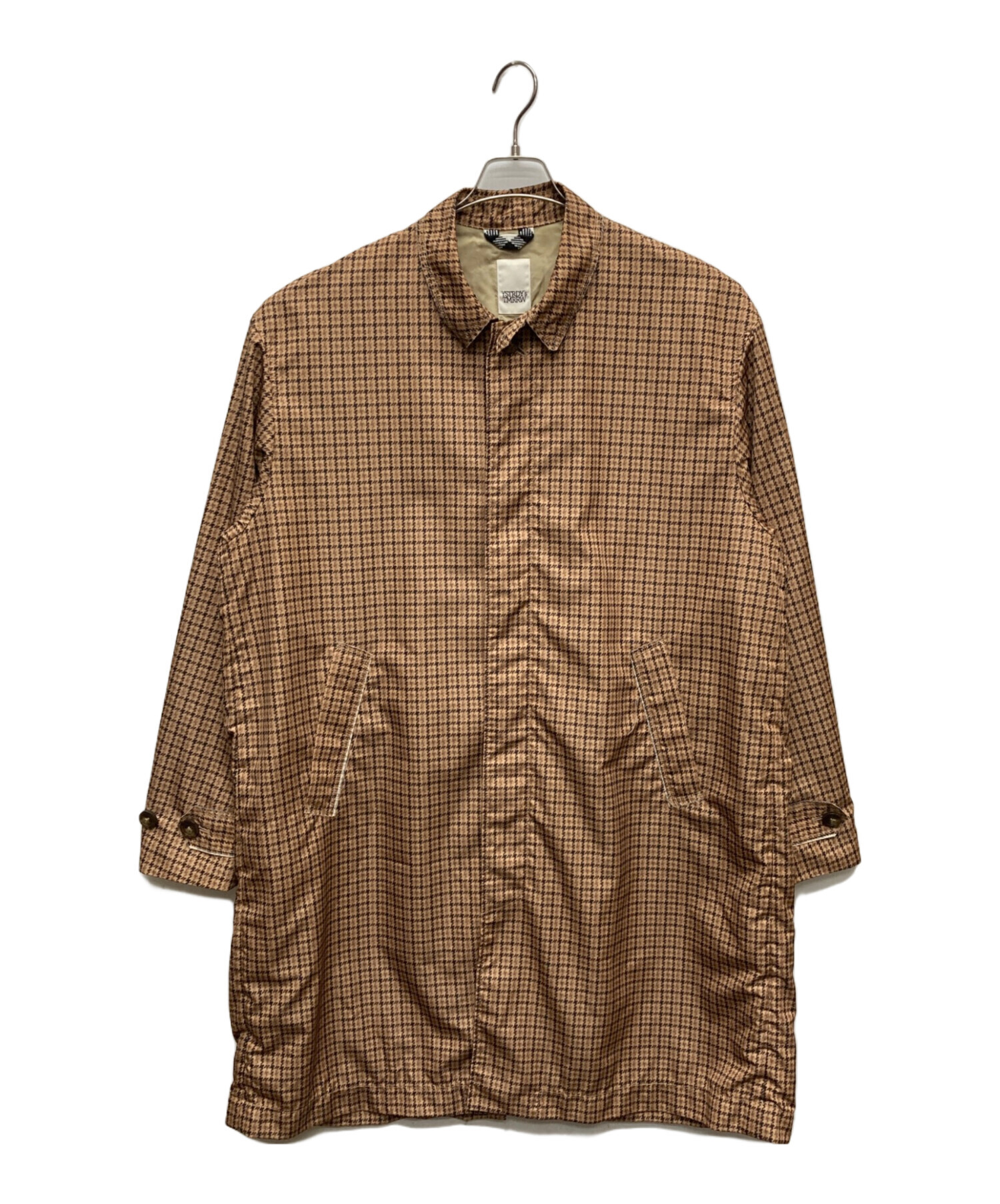 【YSTRDY’s TMRRW】WOOLY TWILL PATRASCHEコート YSTRDY's TMRRW】WOOLY TWILL PATRASCHEコート YSTRDY'S TMRRW