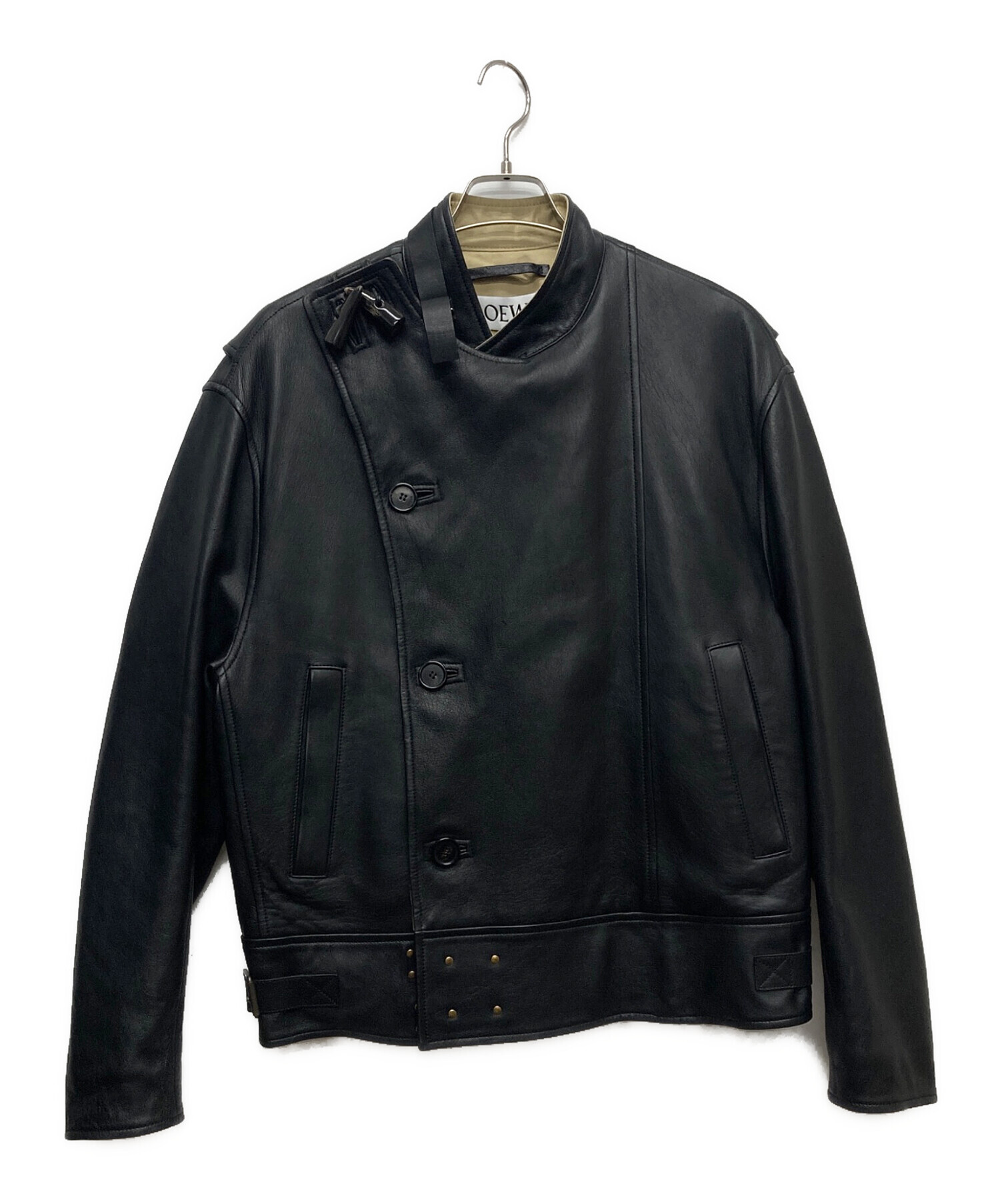 中古・古着通販】LOEWE (ロエベ) レザージャケット/H526Y34L24