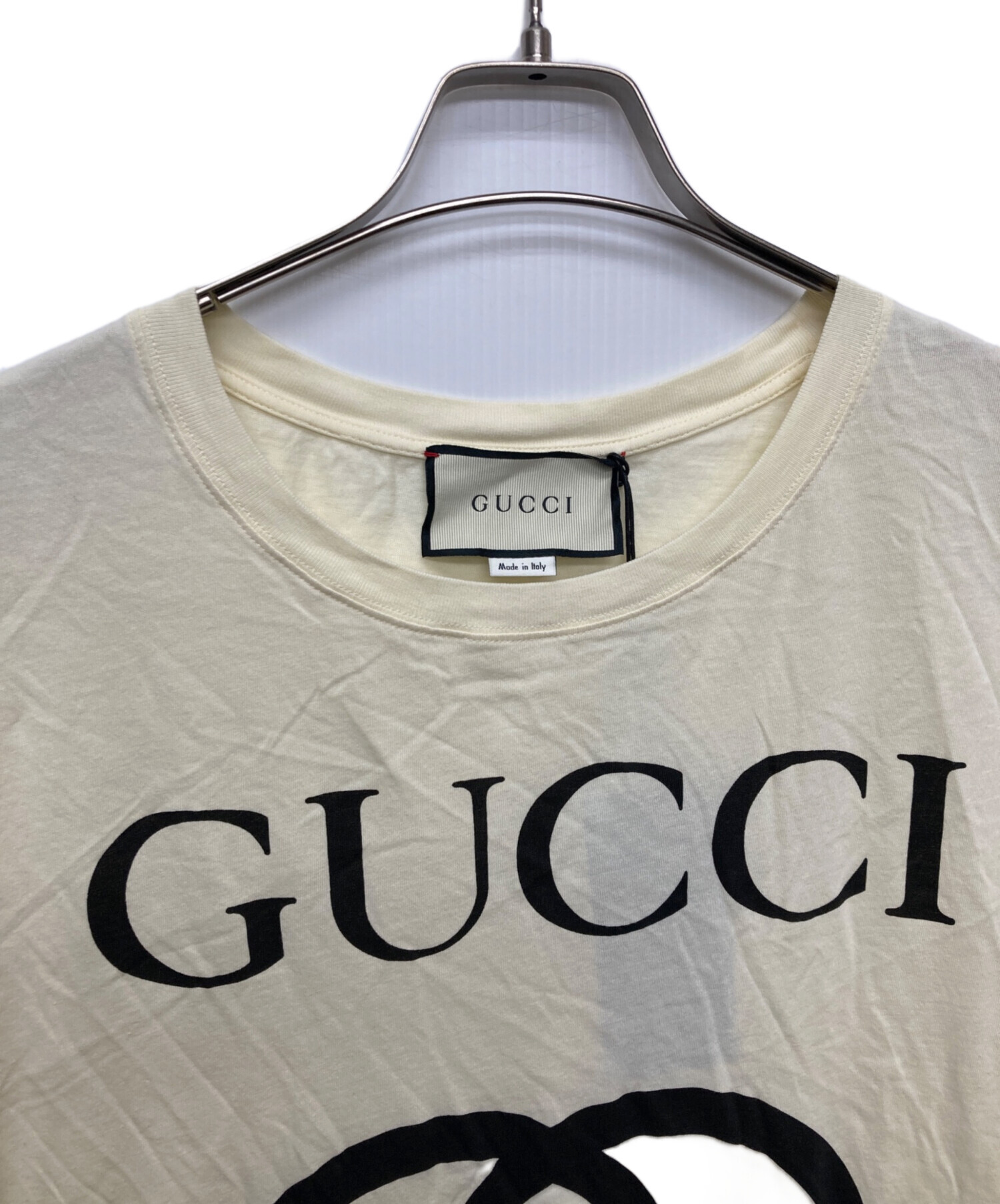 グッチ ヴィンテージ Tシャツ 半袖 インターロッキング シェリーライン 